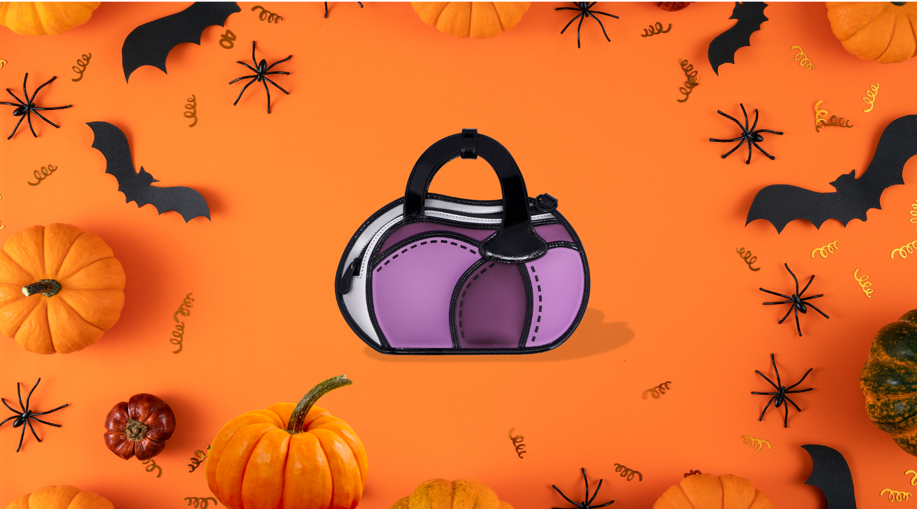 Introducing the 2024 Halloween Limited Edition: Purple Pumpkin Bag