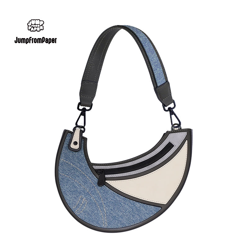 Luna Bag Cross Body  Shoulder Bag-Angel Blue