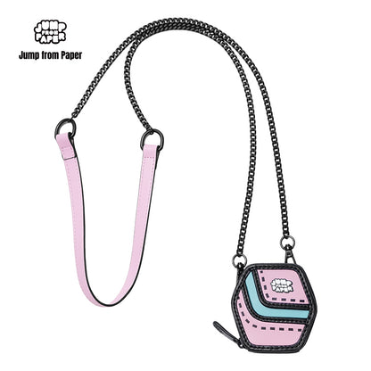 Candy Cubie Earphone Case- Mint Pink