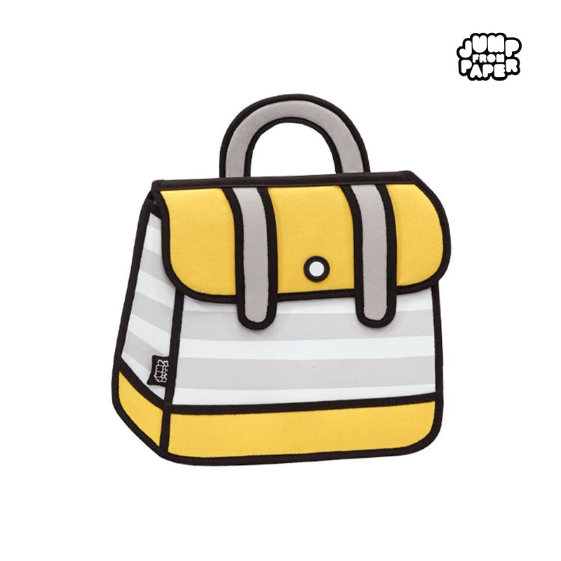 Stripe Backpack/Yellow | JFP078