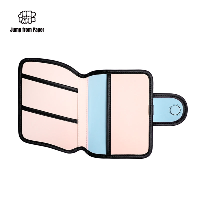 Passport Holder-Pink Blue