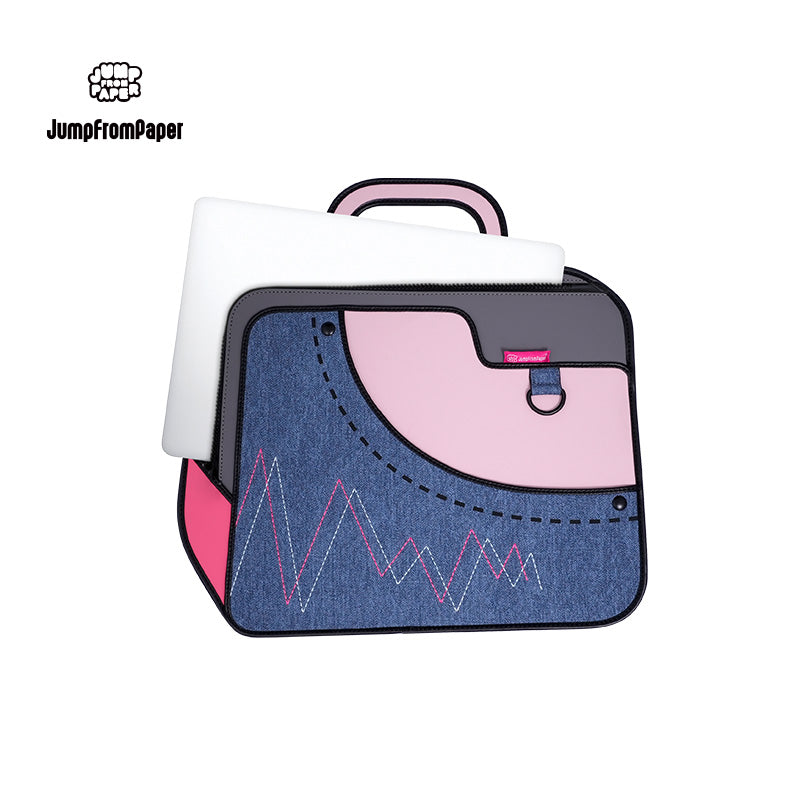 Crush bag-Denim Pink