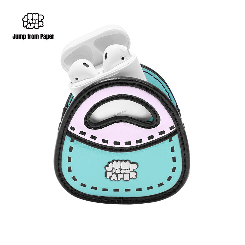 Plumpie Finny Earphone Case- Mint Green