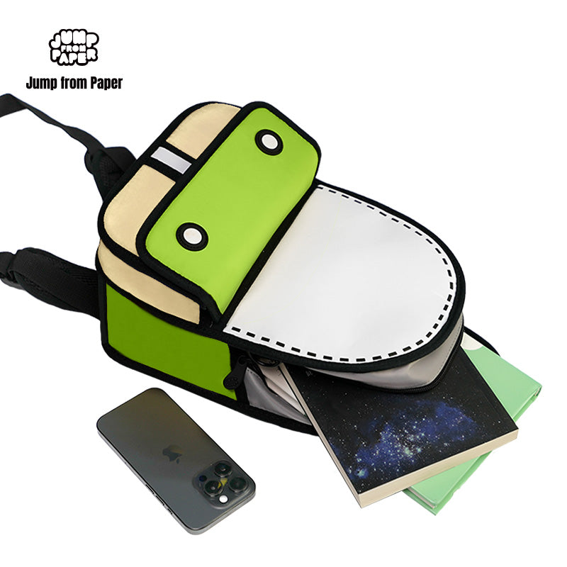 Junior 3D Adventure Greenery Backpack