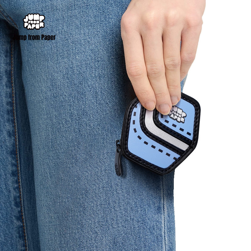 Candy Cubie Earphone Case- Icey Blue