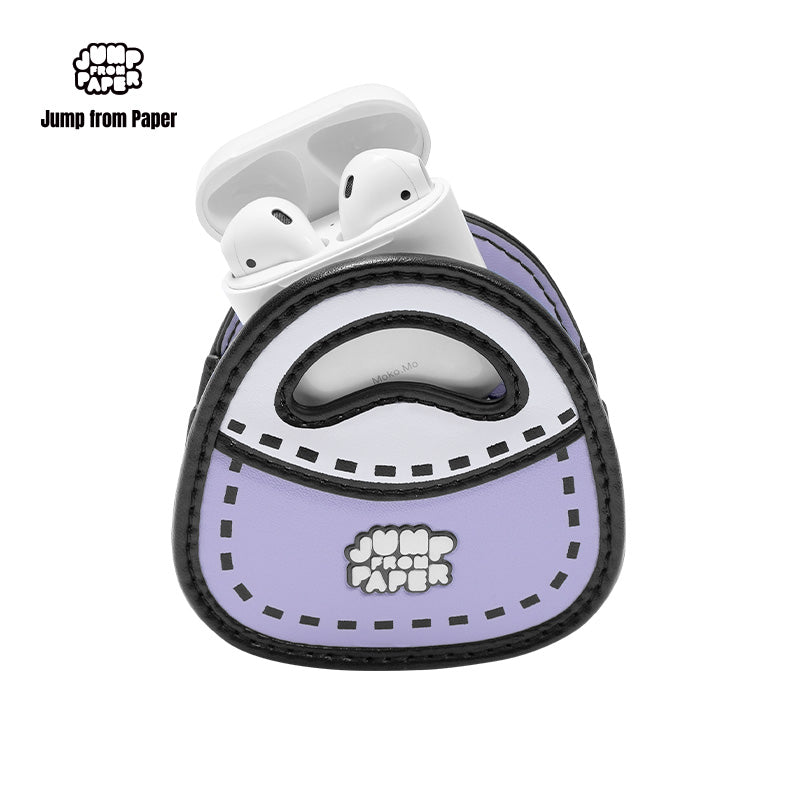 Plumpie Finny Earphone Case- Dreamy Violet