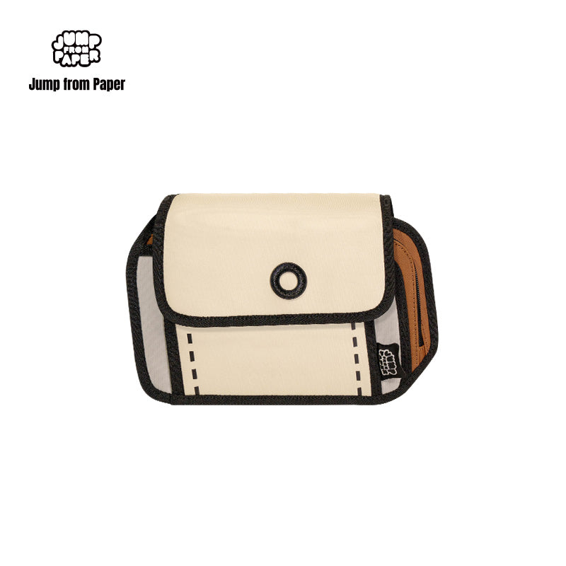 Sport Sling Bag Cycling Bag -Beige