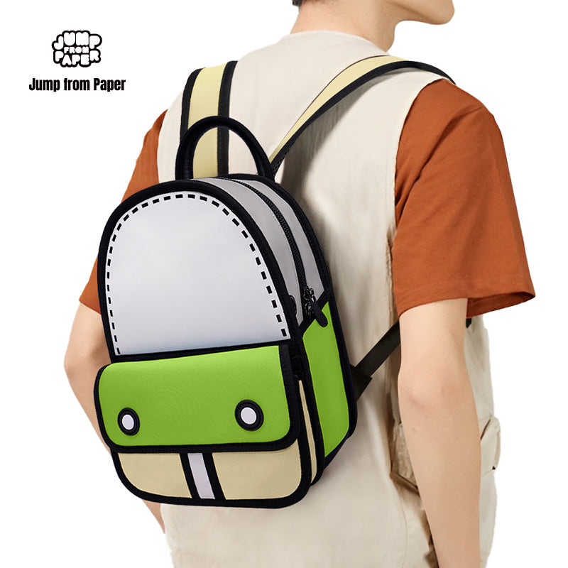 Junior 3D Adventure Greenery Backpack