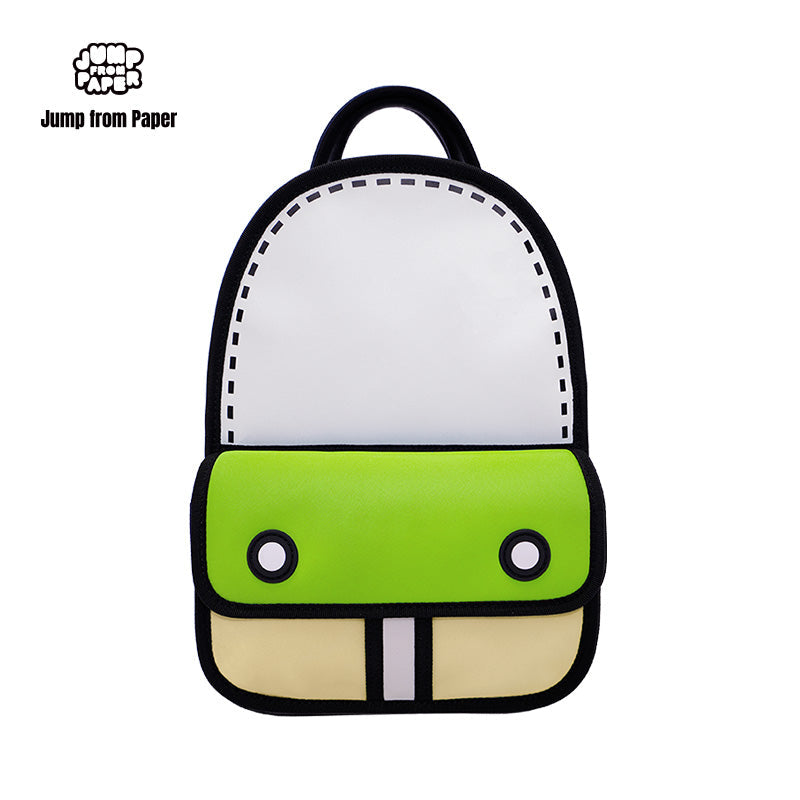 Junior 3D Adventure Greenery Backpack