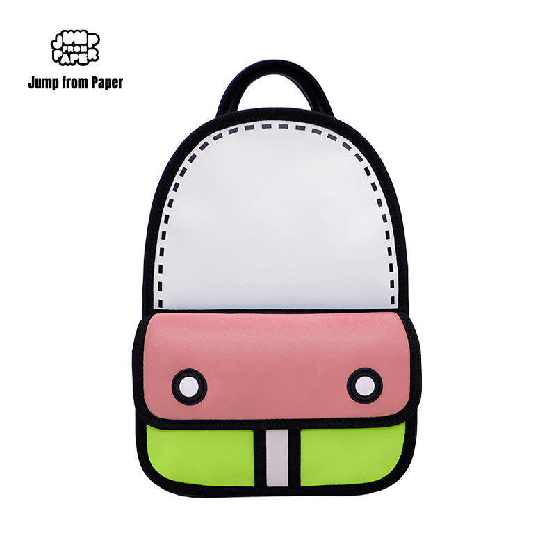 3D Adventure Matcha Pink Backpack