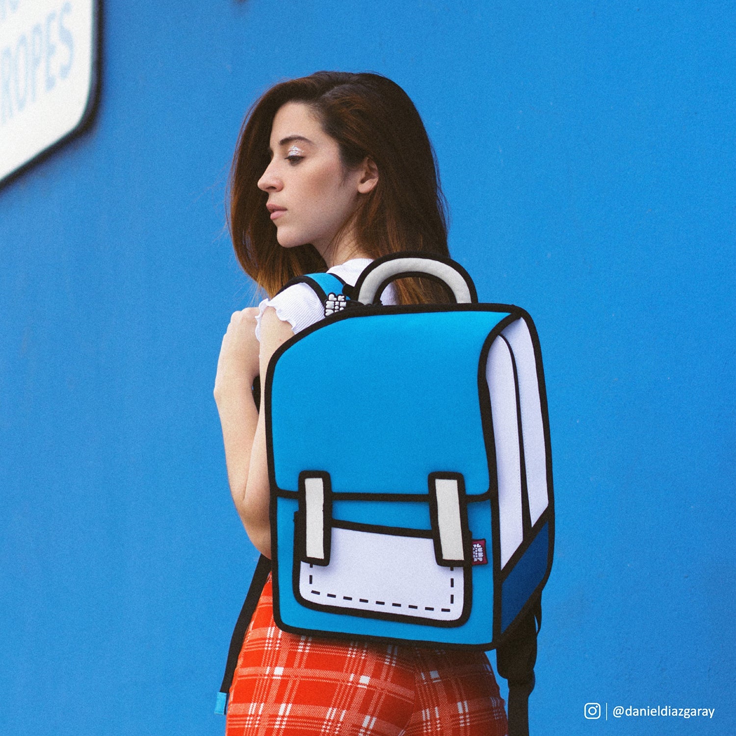 Airy Blue Spaceman Backpack | JFP158