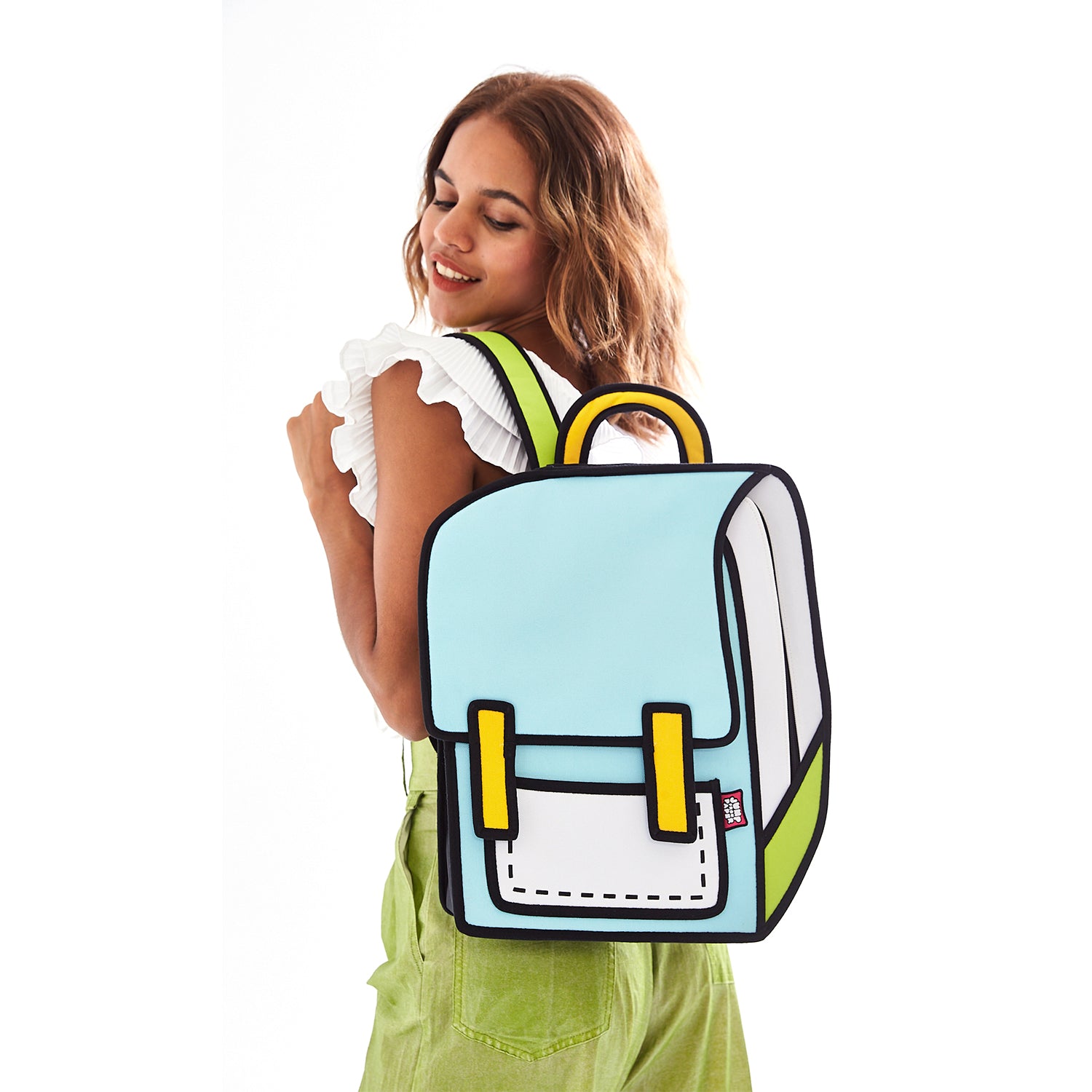 Mint Green Spaceman Backpack | JFP244